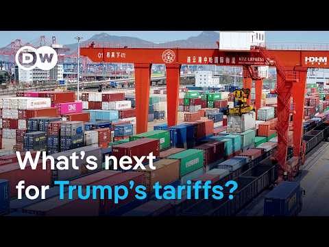 US and China tariff hikes stall after volatile week | DW News