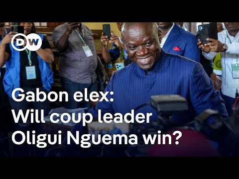 Gabon: Vote counting under way after first presidential elections 2023 since military coup | DW News