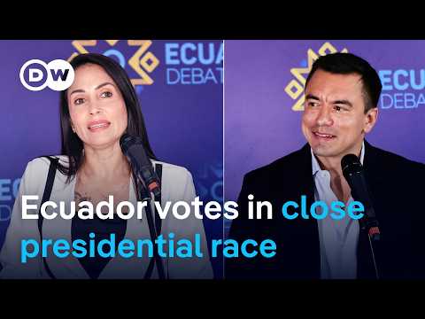Ecuador elections seen as referendum on a war on drugs | DW News
