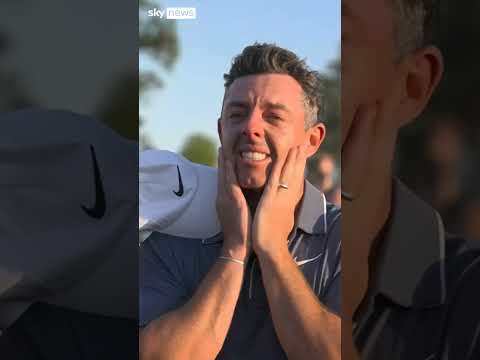 Emotional McIlroy on Grand Slam win: ‘makes all the years worth it’ #shorts #golf