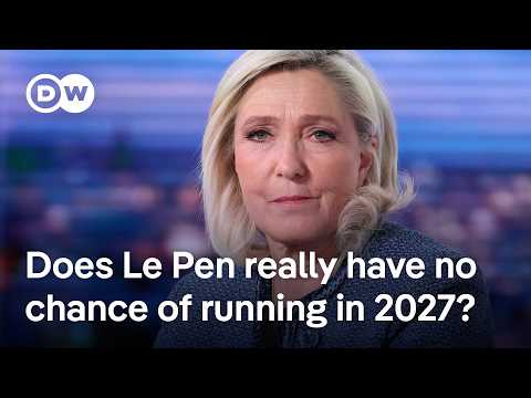 Judge bans Marine Le Pen for running for political office in next five years | DW News