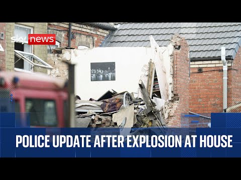 Police update after explosion at a house in Nottinghamshire
