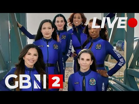 LIVE: Katy Perry joins Blue Origin’s all-female crew launching into space