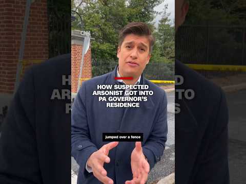 How suspected arsonist got into PA governor’s residence