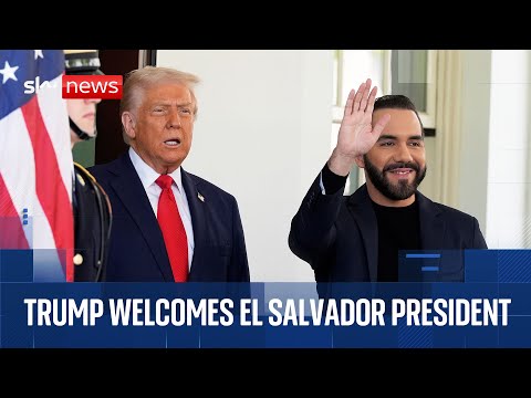 Trump hosts El Salvador leader