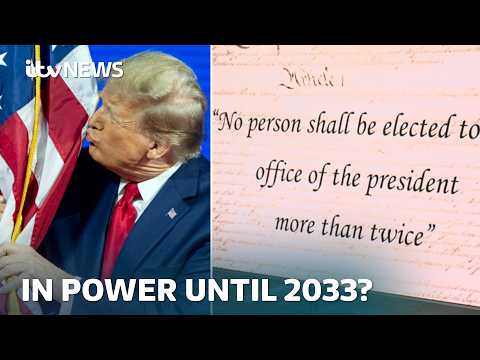 Is there any way Trump could run for a third term? | ITV News