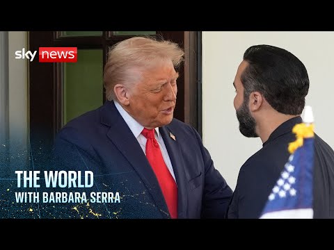 Donald Trump meets El Salvador president |  The World with Barbara Serra