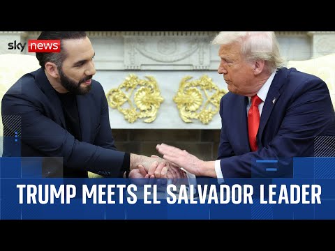 Trump suggests ‘homegrown criminals’ could be deported to El Salvador jail
