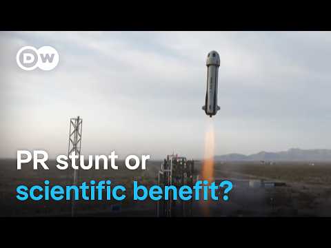 Trip to the edge of space burns only hydrogen and oxygen | DW News