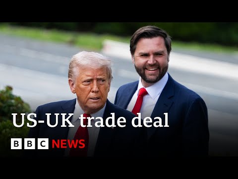 US Vice-President JD Vance says ‘good chance’ of trade deal with UK | BBC News