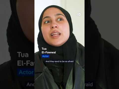 Wearing a hijab on set | DW News
