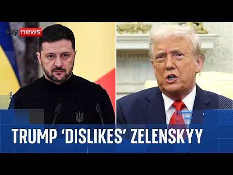 Michael Clarke analyses Trump’s ‘disliking’ of Zelenskyy