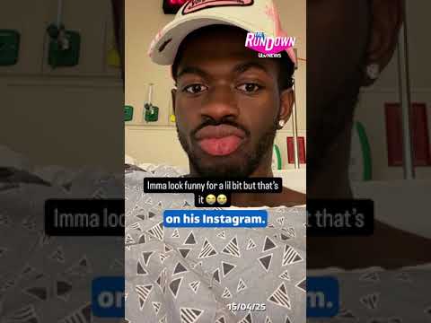 Rapper Lil Nas X has been sharing updates on his partial paralysis on Instagram #itvnews #lilnasx