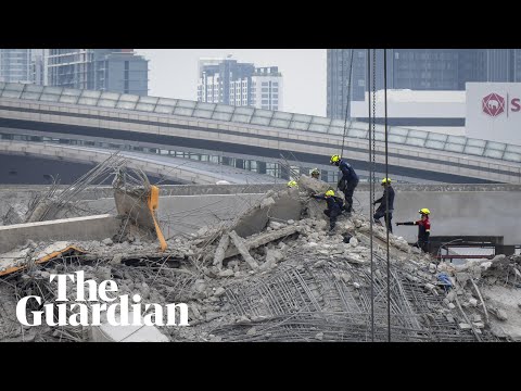 ‘We have to go on’: Bangkok pushes on with quake rescue despite ‘no signs of life’