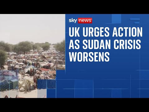 Sudan faces worst humanitarian crisis as UK calls for global action