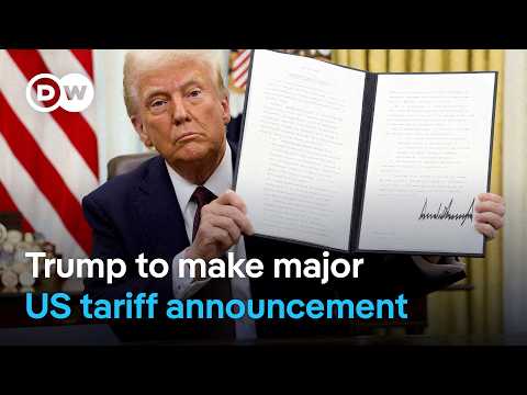 EU prepares ‘strong plan’ to hit back at Trump tariffs | DW News