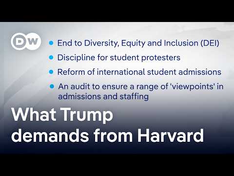 Trump freezes over two billion dollars in funding to Harvard University | DW News