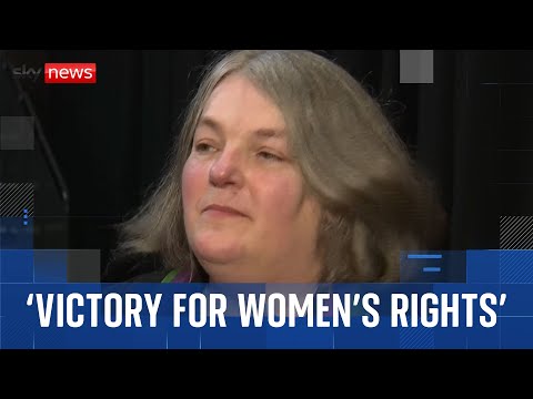 ‘A victory for women’s rights’ as Supreme Court rules ‘woman’ in UK law refers to biological sex
