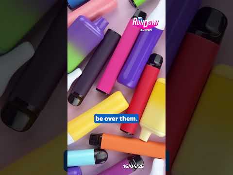 Researchers say there has been a ‘shift away’ from disposable vapes  #itvnews #health