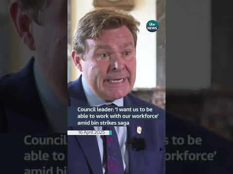 Talks aimed at settling the bin strikes have ended without a deal today | ITV News  #itvnews