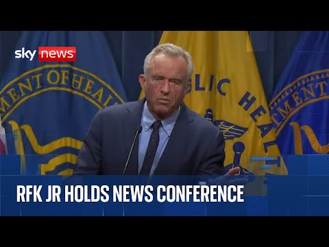 RFK Jr holds news conference on latest autism data