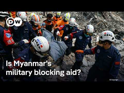 Myanmar rebels urge junta to call ceasefire to allow quake aid efforts | DW News