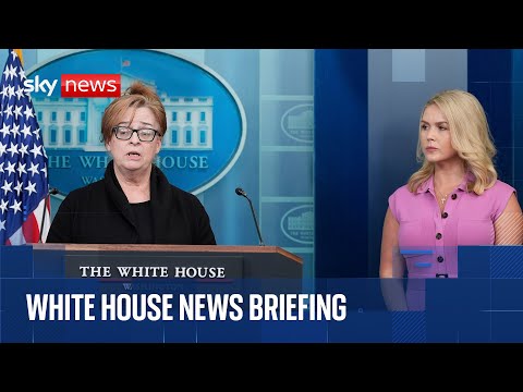 White House press secretary joined by bereaved mother