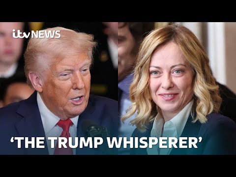 Trump-Meloni meeting: Will Italian PM’s high stakes meeting on tariffs pay off for EU? | ITV News