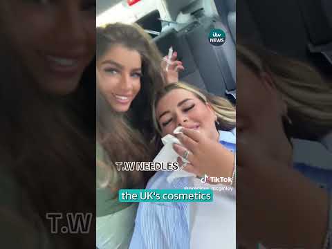 Video of woman injecting filler into lips in her car sparks calls for more regulation  #itvnews