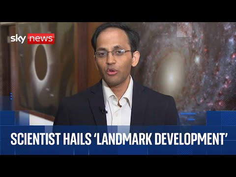 Scientist behind extraterrestrial life discovery speak to Sky News