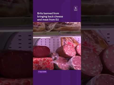 Brits banned from bringing back cheese and meat from EU