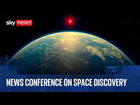Scientist holds news conference after strong evidence of life found on distant planet