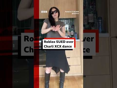 TikToker behind viral Apple takes legal action against Roblox. #CharliXCX #BBCNews