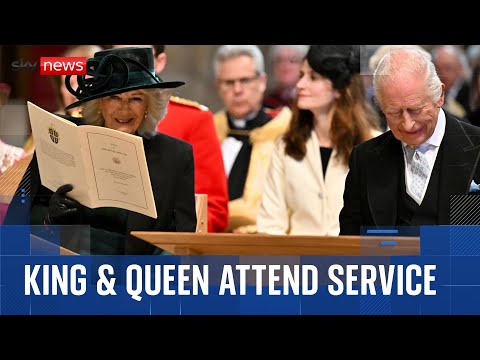 King delivers Easter message in which he says world still needs ‘faith, hope and love’