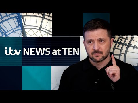 Watch ITV News At Ten – as more peace talks but no sign of breakthrough for Ukraine | ITV News