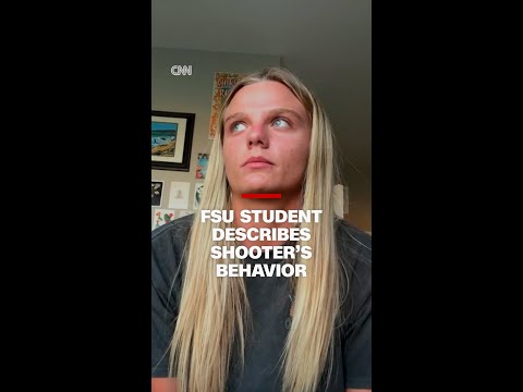 FSU student describes shooter’s behavior