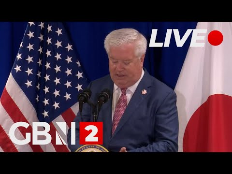 WATCH LIVE: Donald Trump’s new ambassador to Japan George Glass to arrive in Tokyo