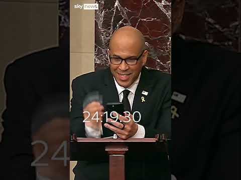Senator speaks for 25 hours straight