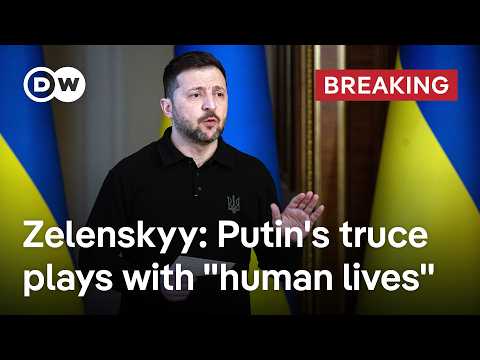 Breaking: Putin announced unilateral Easter truce for Ukraine | DW News