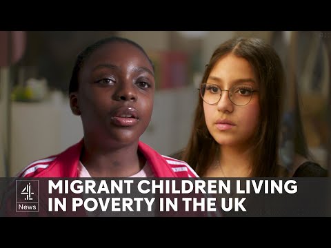 British born migrant children fight to survive poverty