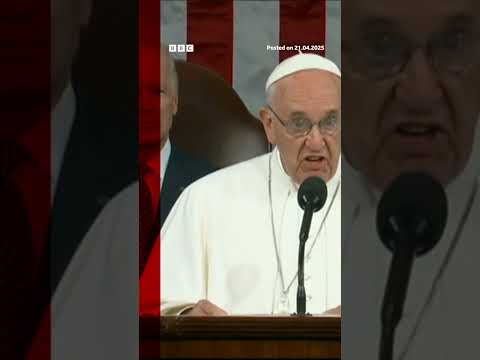 Pope Francis died on Easter Monday at the age of 88. #PopeFrancis #BBCNews