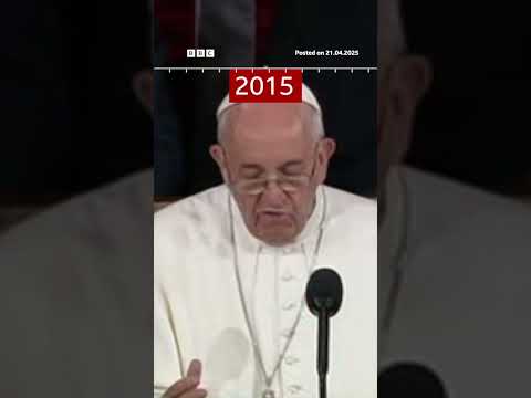 In 2015, Pope Francis urged people to “confront polarisation that tries to divide us”. #BBCNews
