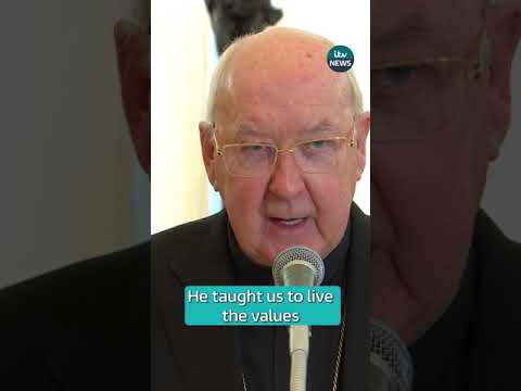 Irish-born Cardinal Kevin Farrell announces the death of Pope Francis #itvnews