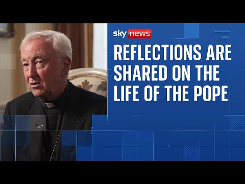 Worshippers and head of Catholic Church in UK remember Pope Francis