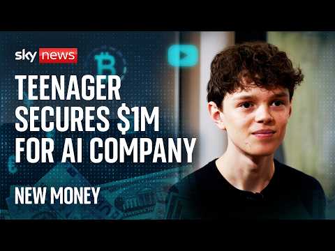 Meet the teenage AI company founder who secured a $1m investment | New Money