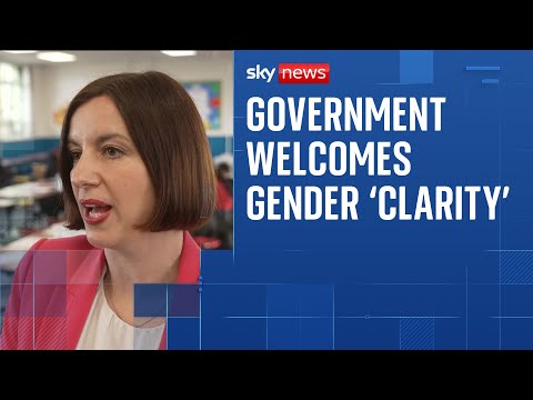 Minister says Supreme Court was clear that a woman is defined on basis of biological sex