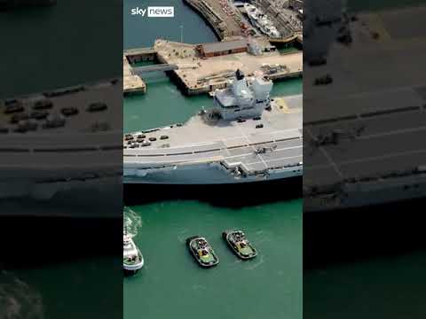 HMS Prince of Wales begins deployment
