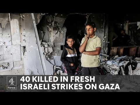 Israel steps up offensive in Gaza aiming to seize ‘large areas’