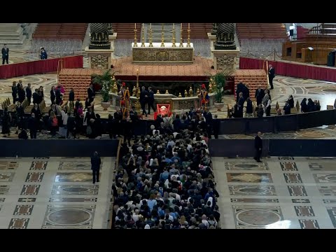 Watch live from Vatican City as Pope Francis lies in state
