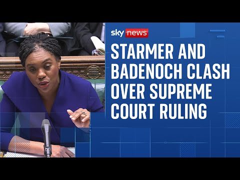 PM ‘doesn’t know what he believes’ – Badenoch and Starmer clash at PMQs
